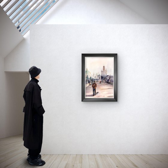 Morning Walk on Charles Bridge