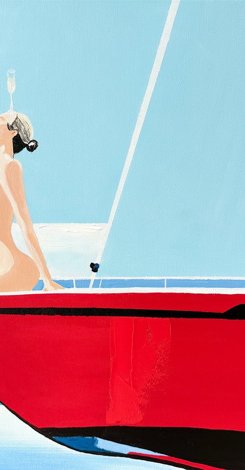 Yacht Yoga: Zen & Bubbles by Kristina Mallen