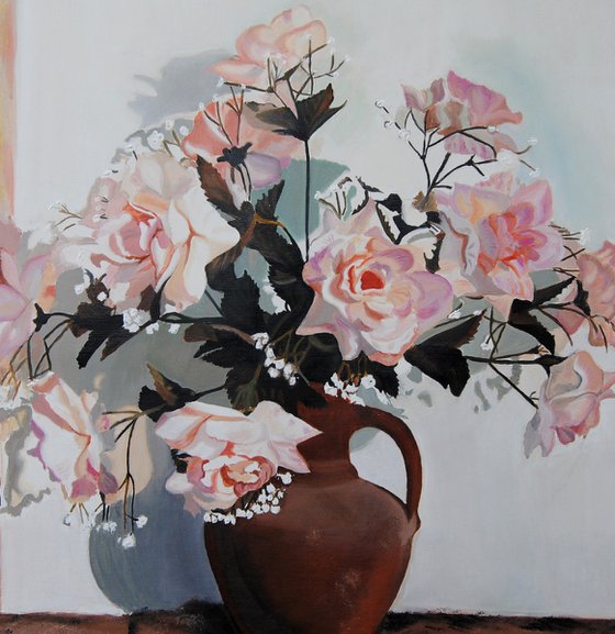 Still life with roses