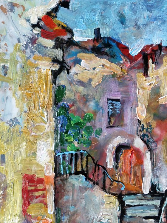 Mosaic Glimmers of Cudillero