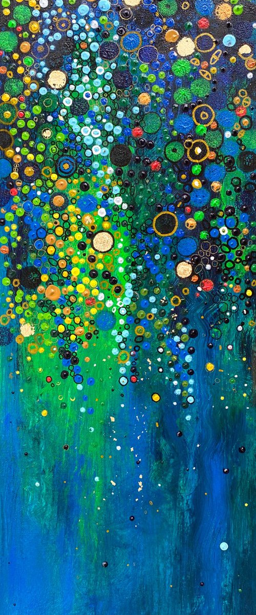 Cascade of Bubbles by Teresa Tanner