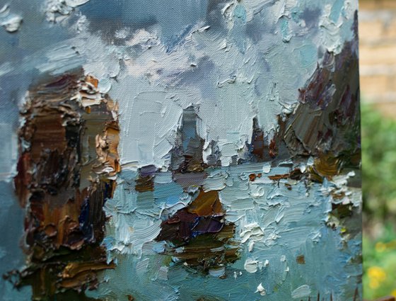 Sea Original oil seascape painting