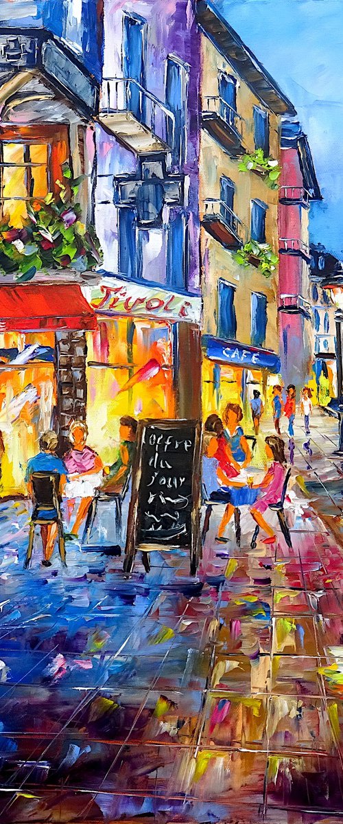 Evening in Nice by Mirek Kuzniar