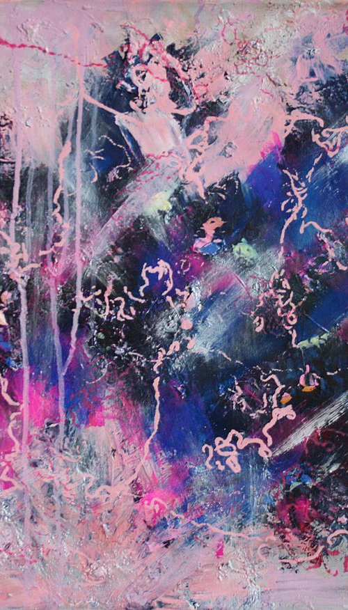 Abstraction. Spring Triumphs / Original Painting by Salana Art / Svetlana Samovarova