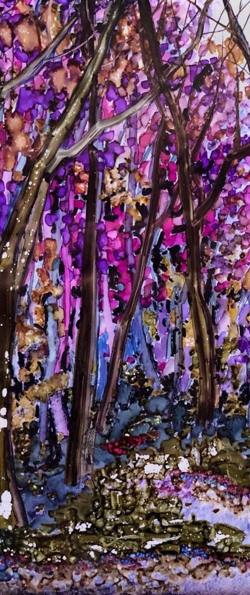 Purple Woods by Faith Patterson