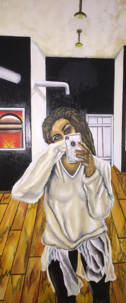 Me-The Selfie by Andrew (Ana` Alu) Hollimon