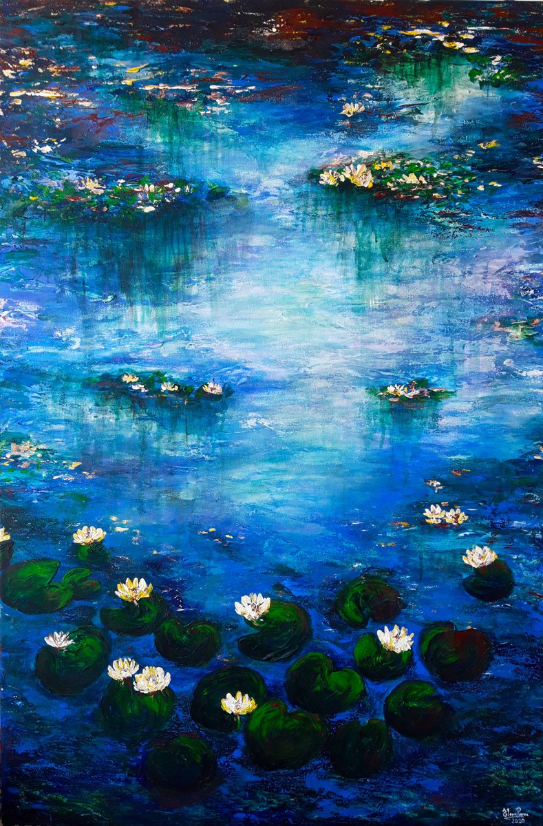Water lily paradise (2020) by Elena Parau