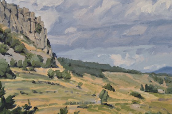 Wind over the Mézenc Massif