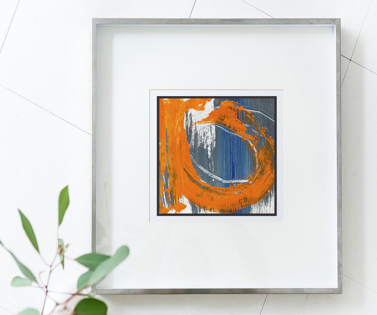 Orange wave by Tatiana Chuprikova