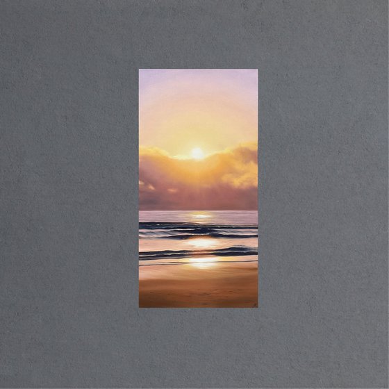 Golden Hour Glow. Seascape