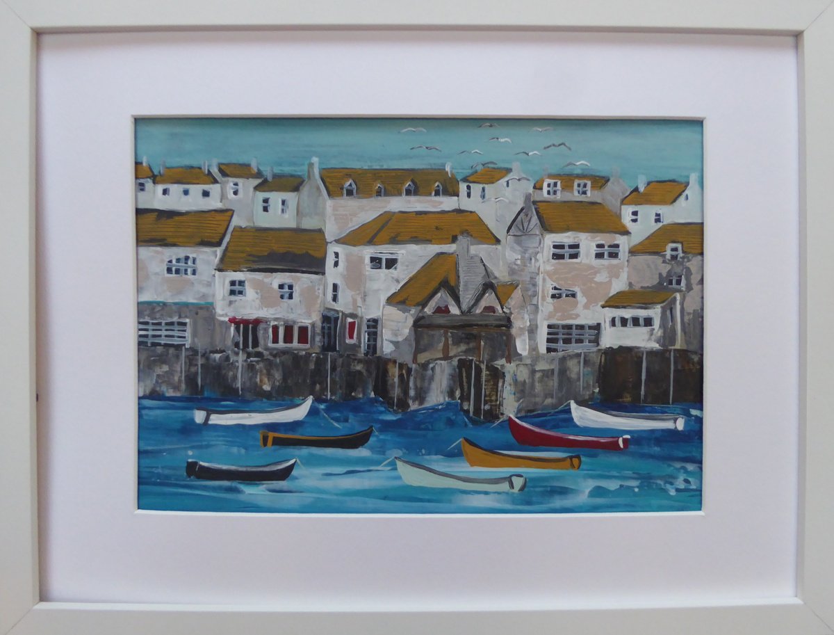 Padstow Harbour by Elaine Allender