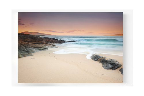 Luskentyre Beach Scene - 'Impossible Perfection', Isle of Harris by Lynne Douglas