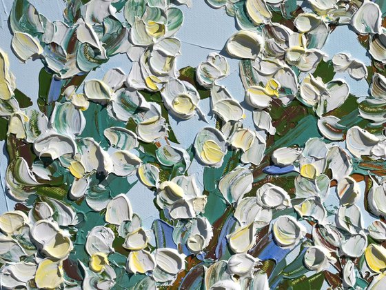 Waiting for sprint - Cherry Blossom Painting