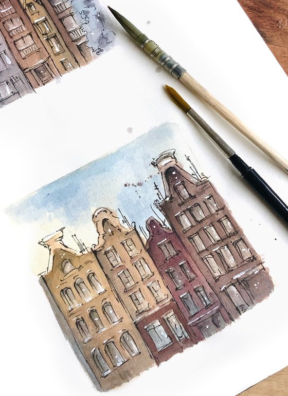 Dutch Canal Houses