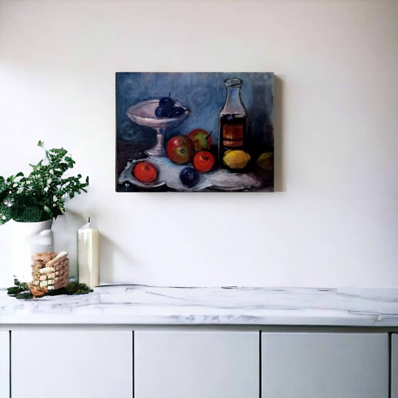 Still life with fruit