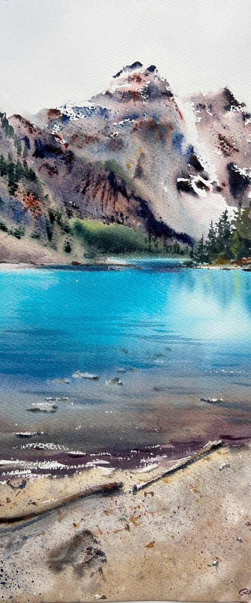 Mountain Lake #27 by Eugenia Gorbacheva