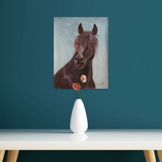 HORSE... PORTRAIT V / Original Painting