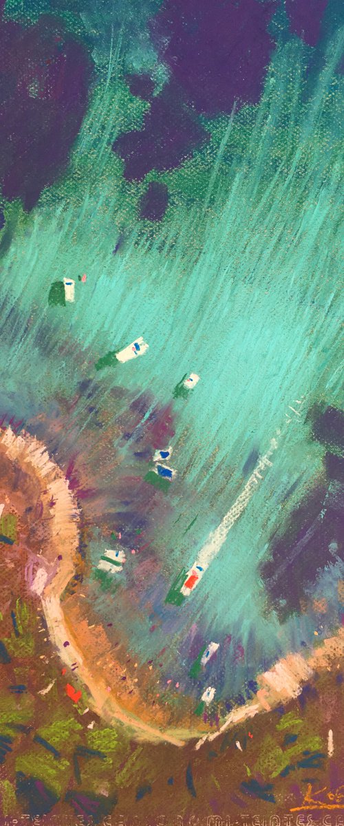View from above in Greece by Andrii Kovalyk