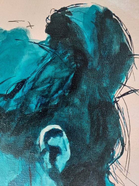 L'instant bleu