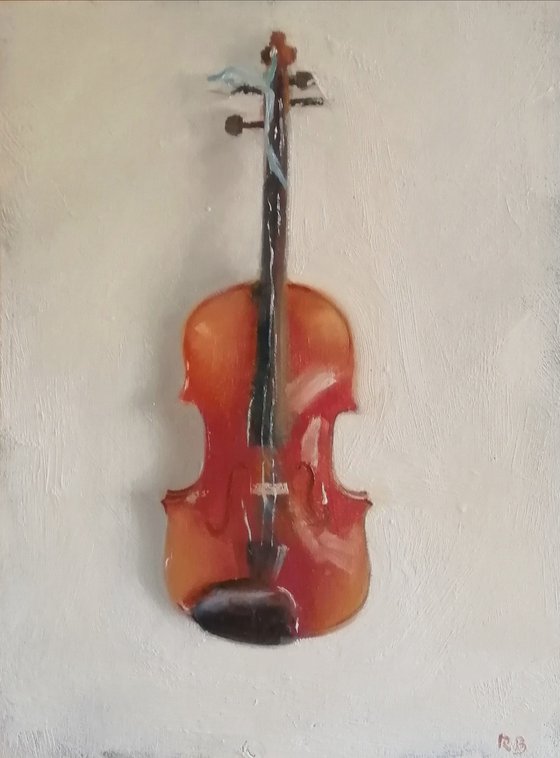 Hanging violin