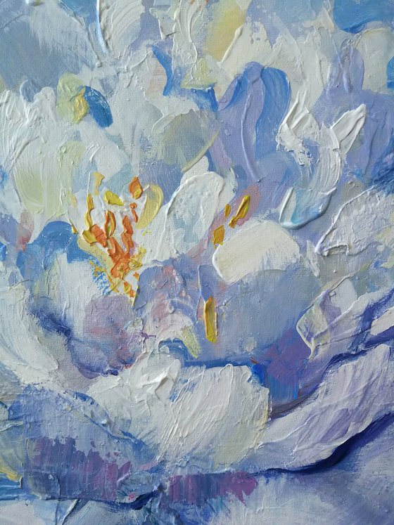 “Blue Peony”