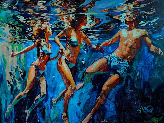 The trace of the dance