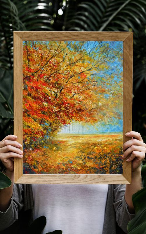 "The autumn in me grieves" by Ivan  Grozdanovski