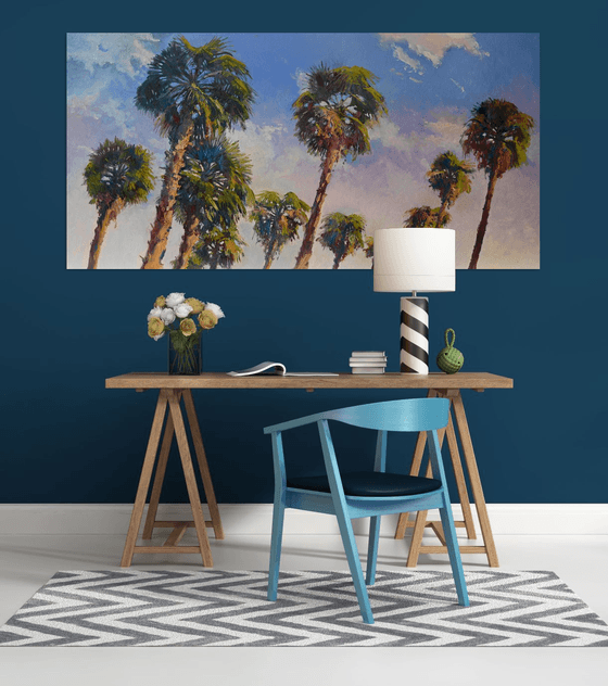 Palm Trees in California
