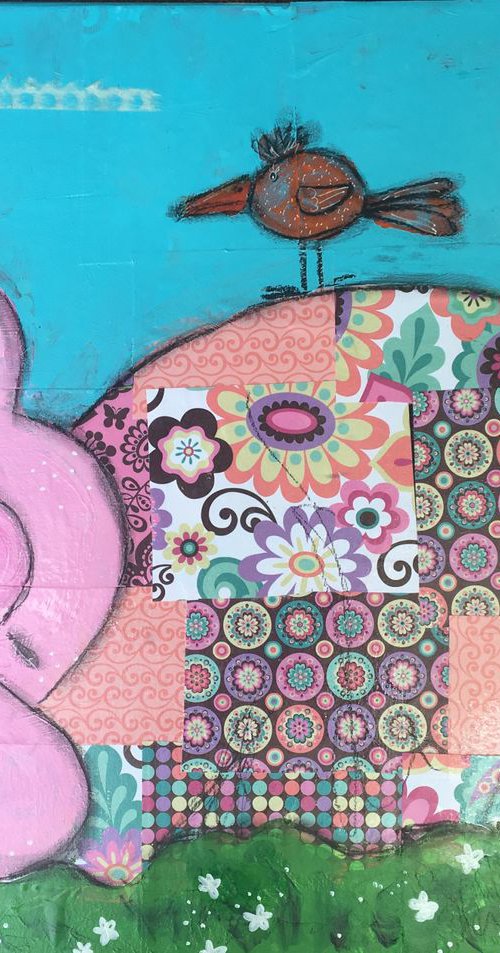 Pig in a blanket by Anya Getter