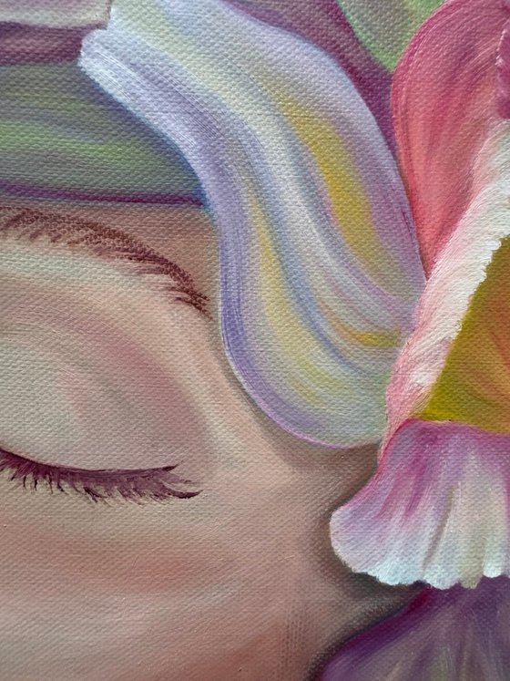 In floral tenderness