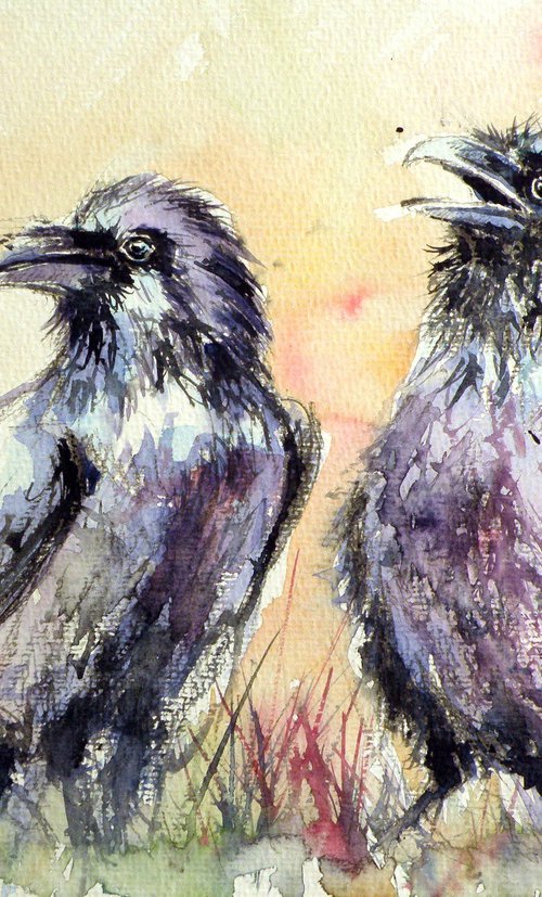 Ravens by Kovács Anna Brigitta