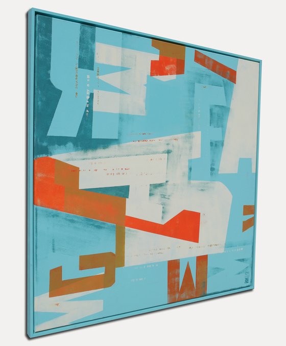 Typopop in turquoise