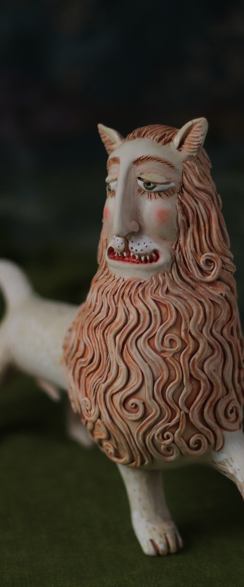 Taste of Sin. Medieval lion. by Elya Yalonetski