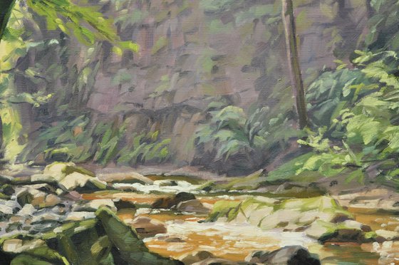 Morning Light On The Sumène