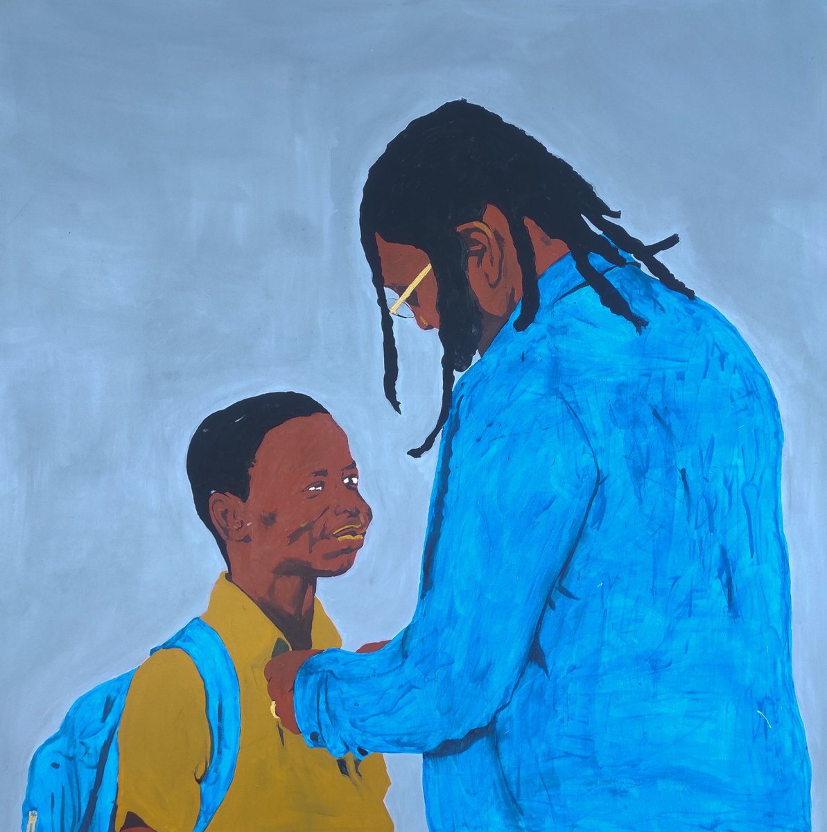 Dear Child By Emmanuel Akolo, 48 X 48, Artwork For Sale On Artfinder