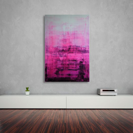 She Likes To Dream In Pink I - 80 x 120 cm - XXL (32 x 48 inches)