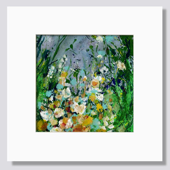 Meadow Beauty 5 - Floral Painting by Kathy Morton Stanion