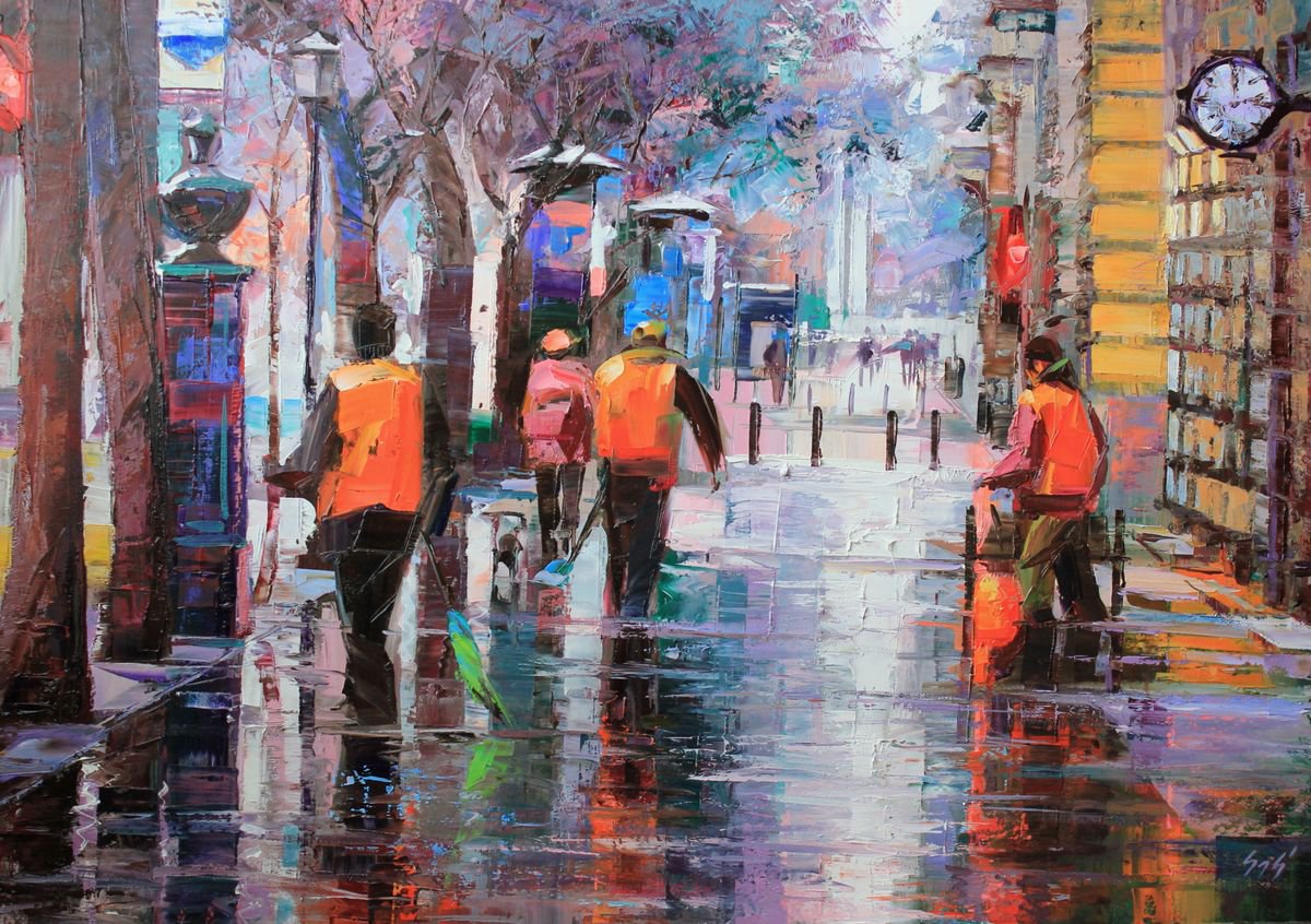 After rain by Szakacs Eva
