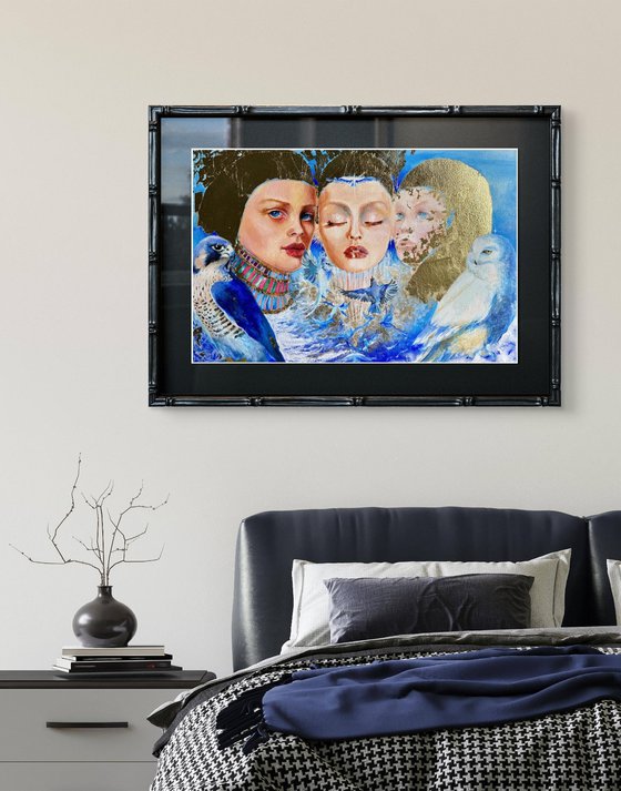 Symbolic Female Portrait States of Soul