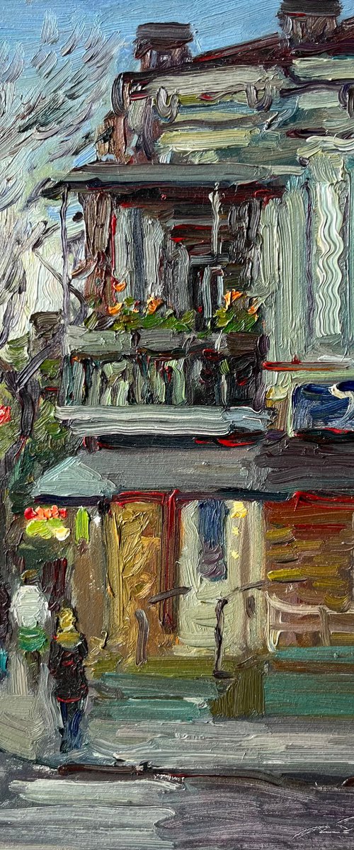 Balcony in the old town by Jacob Burda