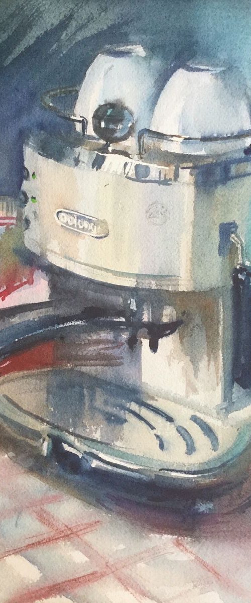 Who wants a cappuccino? by Irina Bibik-Chkolian