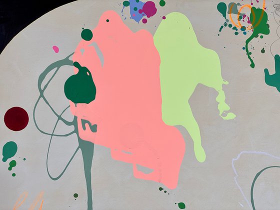 The show must go on No.10  140x100cm