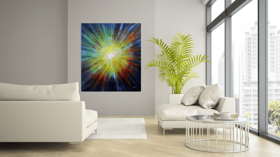 Rise Again  - Large original abstract painting