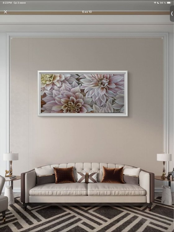 Blush Dahlia Garden