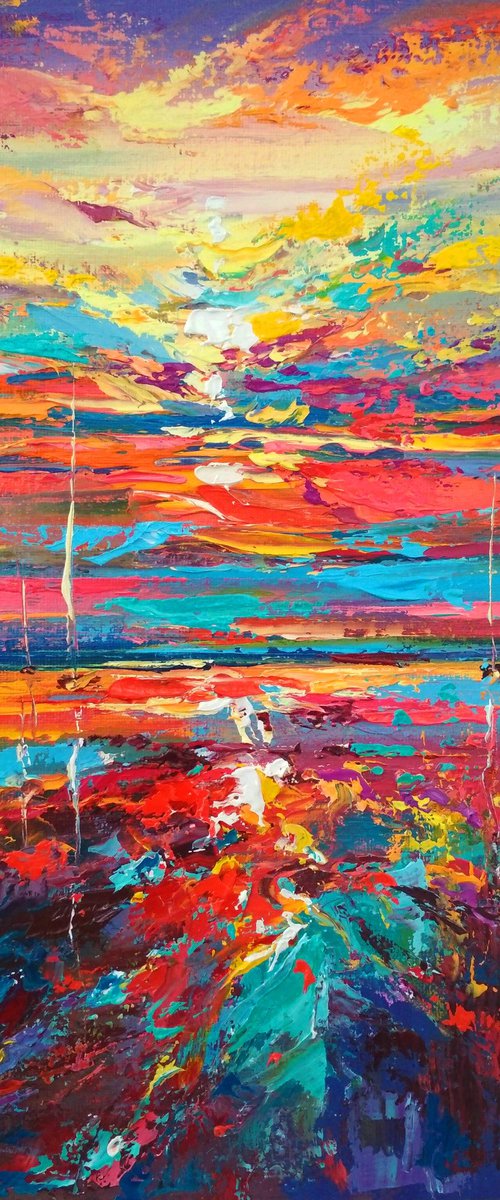Abstract seascape 03 by Andrej  Ostapchuk
