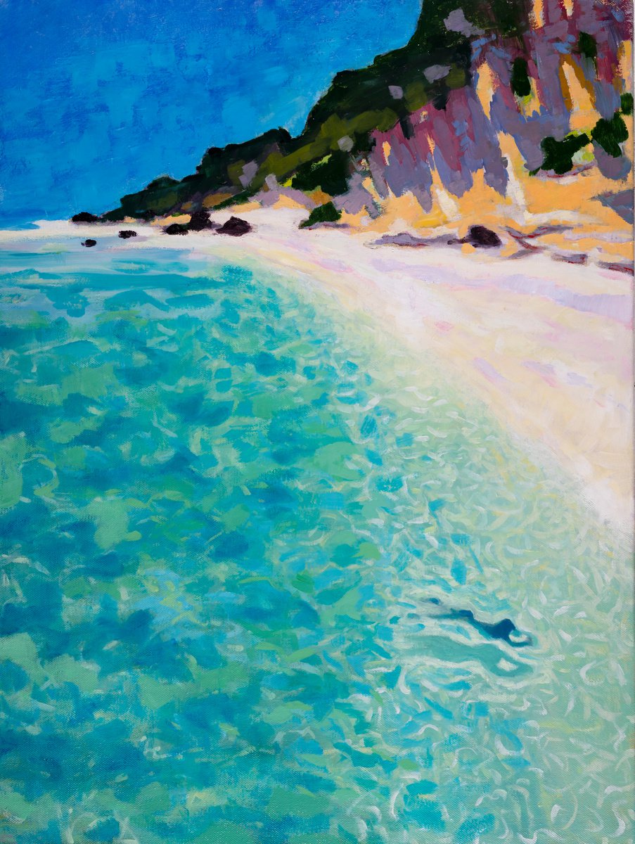 Liquid Blue Sky by Ron Cooper