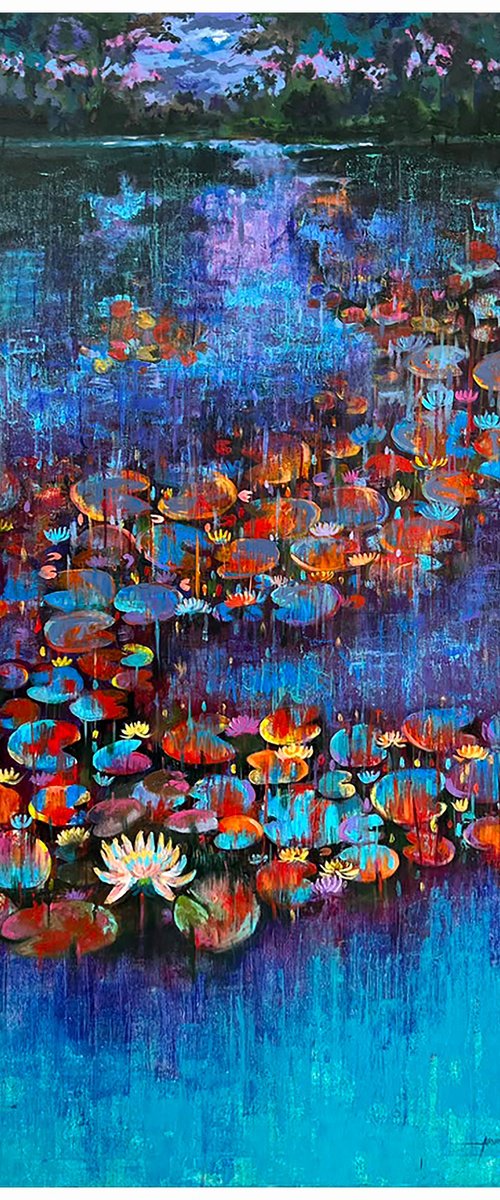 A Lotus-Attention Seeker by Arundhati Pise