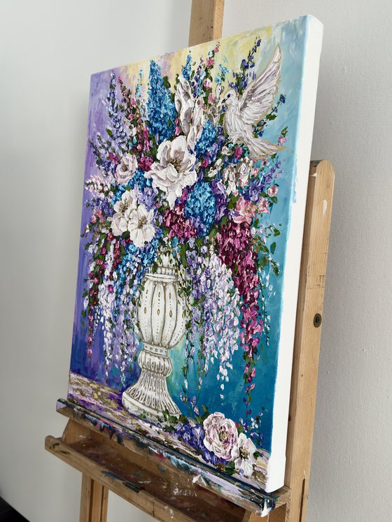 Blossoming. Magic Garden