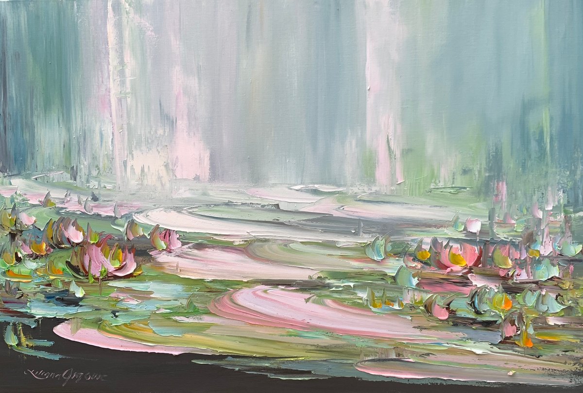 Water lilies No 147 by Liliana Gigovic