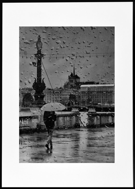 " Rainy Evening. Geneva "  Limited Edition 1 / 15